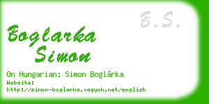boglarka simon business card